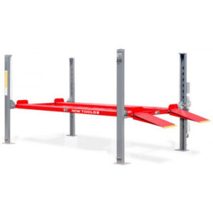 Pont Parking Élévateur 4 Colonnes 3.6t 230v 4200mm 2 Véhicules Mw Tools